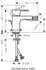 Hansgrohe Vernis Shape Einhebel-Bidetmischer mit Zugstangen-Ablaufgarnitur chrom (71211000)