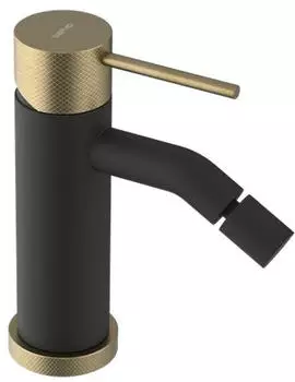 Sapho Ultrasan Bidetarmatur Mattschwarz/Mattgold (UT003VBG)