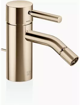 Dornbracht META Bidet-Einhandbatterie mit Ablaufgarnitur Light Gold (33600660-26)