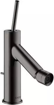 Hansgrohe Axor Starck Einhebel-Bidetmischer mit Zugstangen-Ablaufgarnitur Polished Black Chrome (10211330)