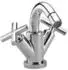 Dornbracht TARA Bidet-Einlochbatterie mit Ablaufgarnitur, Ausladung 124mm (24510892-46)