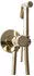 Rea Loop Lungo Bidetarmatur mit Handbrause, Gold (REA-B8979)