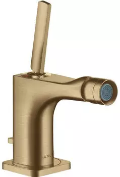 Hansgrohe Citterio E Einhebel-Bidetmischer mit Ablaufgarnitur, Brushed Bronze (36120140)