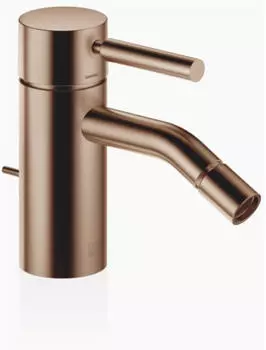 Dornbracht META Bidet-Einhandbatterie mit Ablaufgarnitur, Bronze geb&uuml;rstet (33600660-42)
