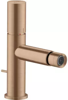 Hansgrohe Axor Uno Einhebel-Bidetmischer Zerogriff mit Zugstangen-Ablaufgarnitur (45200310)