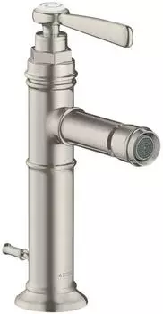 Hansgrohe Axor Montreux Bidet-Einhebelmischer Hebelgriff Zugstangen-Ablaufgarnitur (16526800)