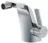 Steinberg Serie 230 Bidetarmatur seitenbedient mit Ablaufgarnitur 105mm (2301301)