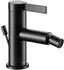 KEUCO IXMO Pure Bidet-Einhebelmischer 110mm Ablaufgarnitur schwarz matt (59509371000)