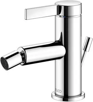 KEUCO IXMO Pure Einhebel-Bidetmischer mit Ablaufgarnitur, Ausladung 110mm (59509011000)
