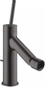 Hansgrohe Axor Starck Einhebel-Bidetmischer mit Zugstangen-Ablaufgarnitur Brushed Black Chrome (10211340)