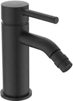 Ideal Standard Ceraline Bidetarmatur Einhebelmischer 106mm Silk Black (BC197XG)