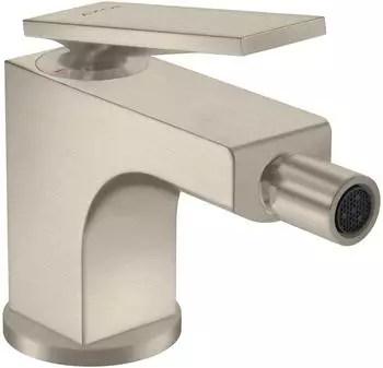 Hansgrohe AXOR Citterio Bidetmischer, Zugstangen-Ablaufgarnitur, Ausladung 110mm (39214820)
