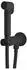 Sapho Unterputz-Armatur mit WC-Handbrause, rund, Progressive Patrone, schwarz matt (DB715)