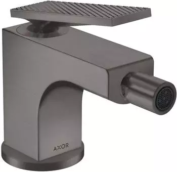 Hansgrohe AXOR Citterio Einhebel-Bidetmischer Rautenschliff Brushed Black Chrome (39201340)