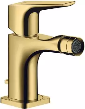 Hansgrohe Citterio E Einhebel-Bidetmischer mit Hebelgriff Polished Gold Optic (36121990)
