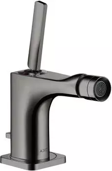 Hansgrohe Axor Citterio E Einhebel-Bidetmischer mit Zugstangen-Ablaufgarnitur, polished black chrome (36120330)