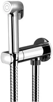 Sapho Unterputz-Bidetarmatur mit Handbrause, rund, Chrom (DB700)