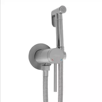 Rea Foss Clif Bidetarmatur Unterputz, gebürstetes Nickel (REA-B5843)