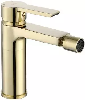 Rea Argus Gold Bidetarmatur, Einhebelmischer, Messing (REA-B9660)