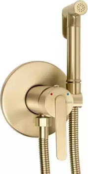 Rea Ontario Bidetarmatur geb&uuml;rstetes Gold (REA-B3902)
