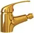 vidaXL Bidet Mischbatterie gold 13x12cm