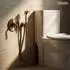 PaulGurkes Bidet-Set Nostalgie Unterputz, Kupfer-Optik