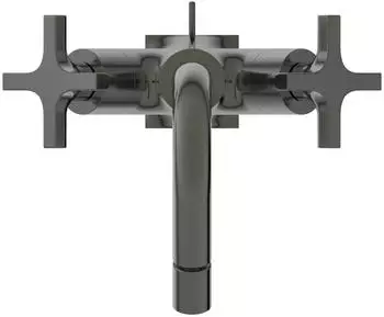 Ideal Standard Joy Neo Zweigriff-Bidetarmatur mit Metall-Ablaufgarnitur (BD157A5)