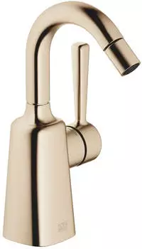 Dornbracht COYA Bidet-Einhandbatterie mit Ablaufgarnitur, Champagne gebürstet (22kt Gold) (33600404-46)