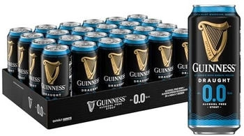 Guinness Draught 0.0 Alkoholfrei 24x0,44l Dose