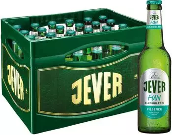 Jever Fun Alkoholfreies Bier 24x0,33l Flasche