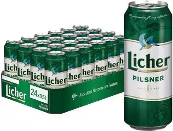 Licher Pilsner Pils 24x0,5l Dose