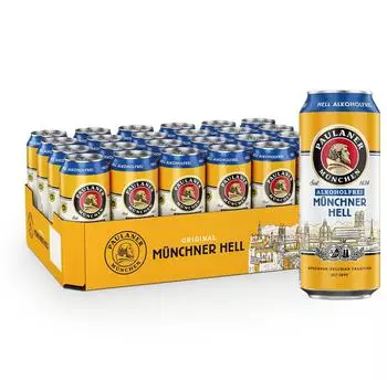 Paulaner Münchner Hell Alkoholfrei 24x0,5l