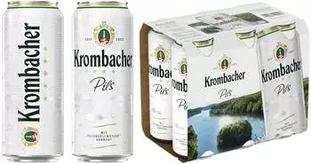 Krombacher Pils 6x0,5l Dose