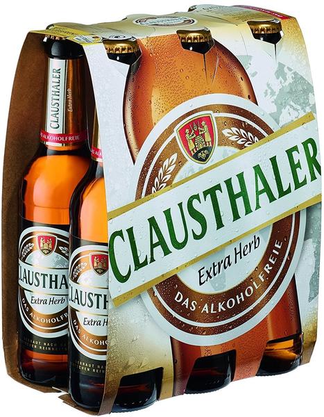 Clausthaler Extra Herb Das Alkoholfreie 6x0,33l