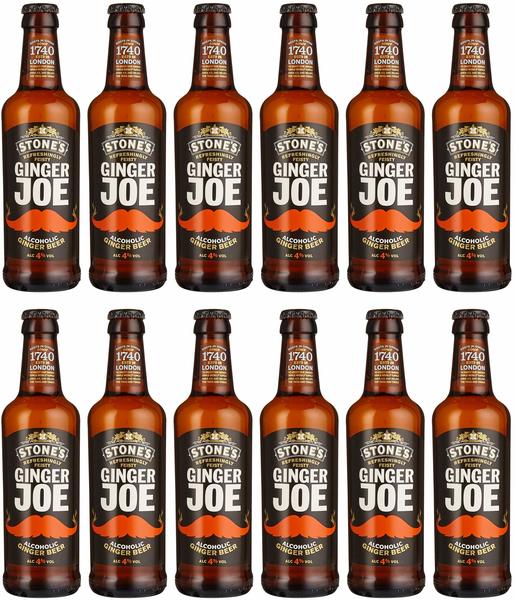 Stone's of London Ginger Joe Alcoholic Ginger Beer 0,33l