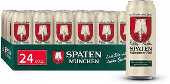 Spaten M&uuml;nchner Hell 24x0,5l Dose