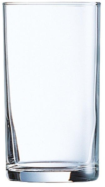 Tableroc 700322 Düsseldorf Altbierbecher, Bierstange, Bierglas, 240ml, mit Füllstrich bei 0,2l, Glas, transparent, 12 Stück