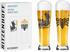 Ritzenhoff Brauchzeit Weizen 2er-Set H23 #19 #20 Runen Motiv Gold Schwarz und Schwarz