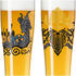 Ritzenhoff Brauchzeit Weizen 2er-Set H23 #19 #20 Runen Motiv Gold Schwarz und Schwarz