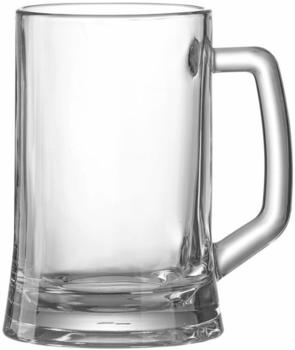 Ritzenhoff & Breker Bierseidel Leo, Bierglas, Seidel, Bierkrug, Glas, Klar, 500 ml, 817966