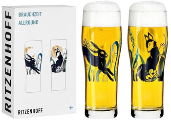 Ritzenhoff 2er Set Weizenbiergläser BRAUCHZEIT ALLROUND 01 P. Herbst 2022