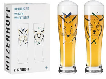 Ritzenhoff Brauchzeit Weizenbierglas-Set #23, #24 Von Ana Vasconcelos