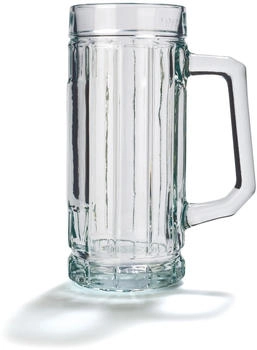 Stölzle Bierkrug mit Schild 0,25 l Gambrinus 6er-Set