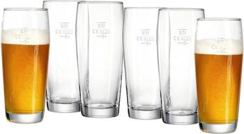 Ritzenhoff & Breker Bierglas-Set Willi 500 ml, 6-teilig,