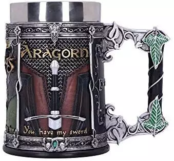 Nemesis Now Herr der Ringe: Die Gef&auml;hrten Krug 15.5cm (B5872V2)