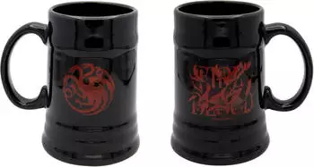 Joy Toy Game of Thrones Bierkrug aus Keramik, Schwarz (22851)