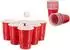 Relaxdays Beer Pong Becher, rot, Kunststoff, 200er-Set