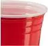 Relaxdays Beer Pong Becher 473ml, rot/blau, 100er-Set