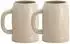 Rastal Grenzauer Bierkrug Steingut 0,5L, 2er Set
