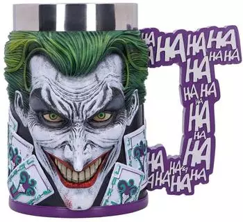 Nemesis Now The Joker Trinkkrug, lila, 15,5cm, Kunstharz (B5962V2)